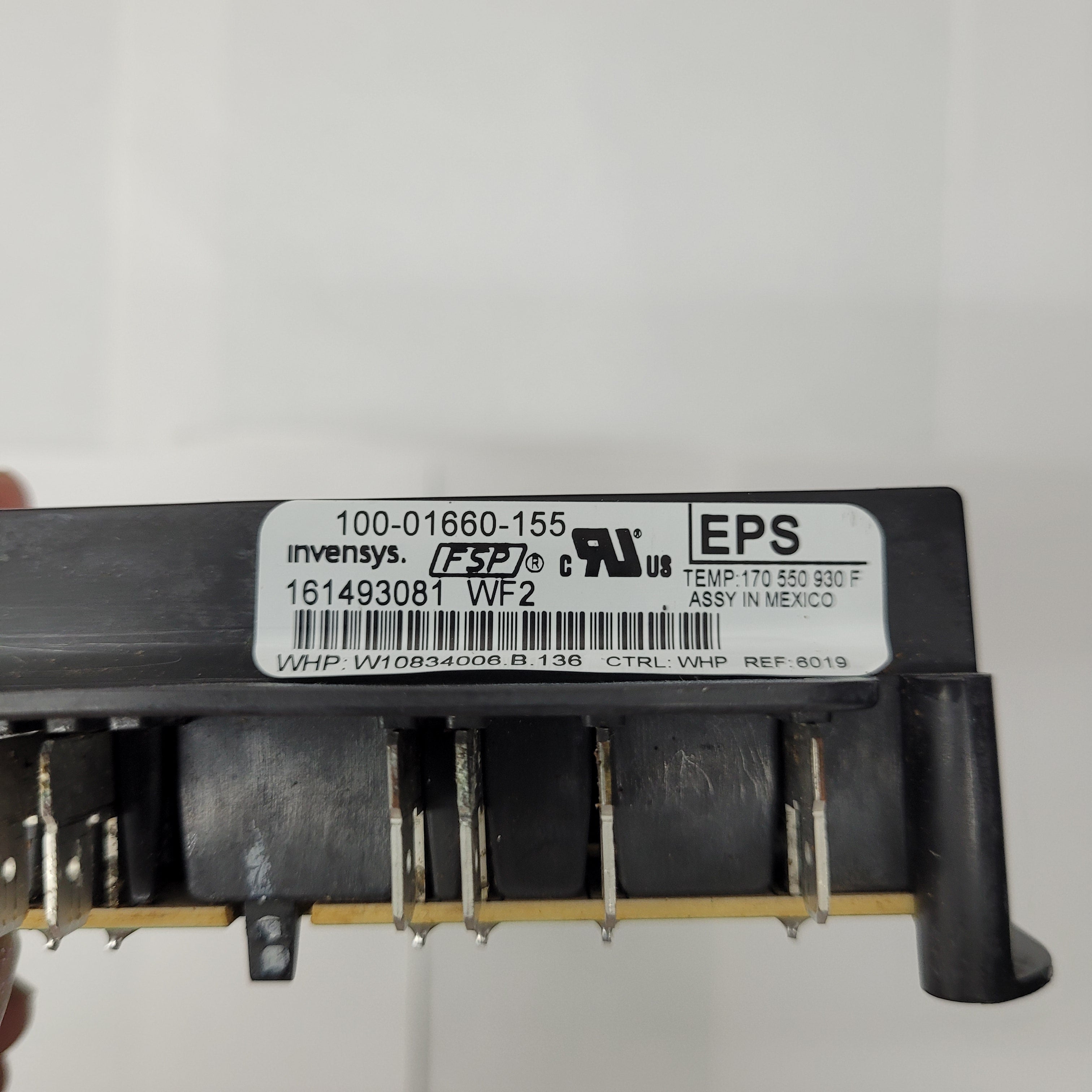 Whirlpool Range Oven Control Board W10834006 Whirlpool Range Oven Control Board W10834006